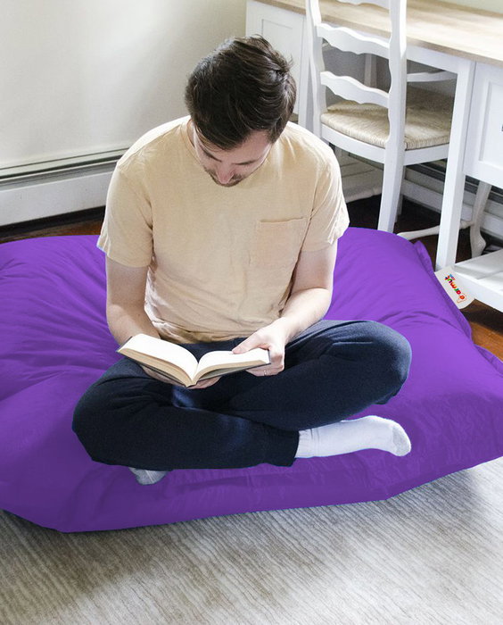 Atelier Del Sofa Cushion Pouf 100x100 - Púrpura